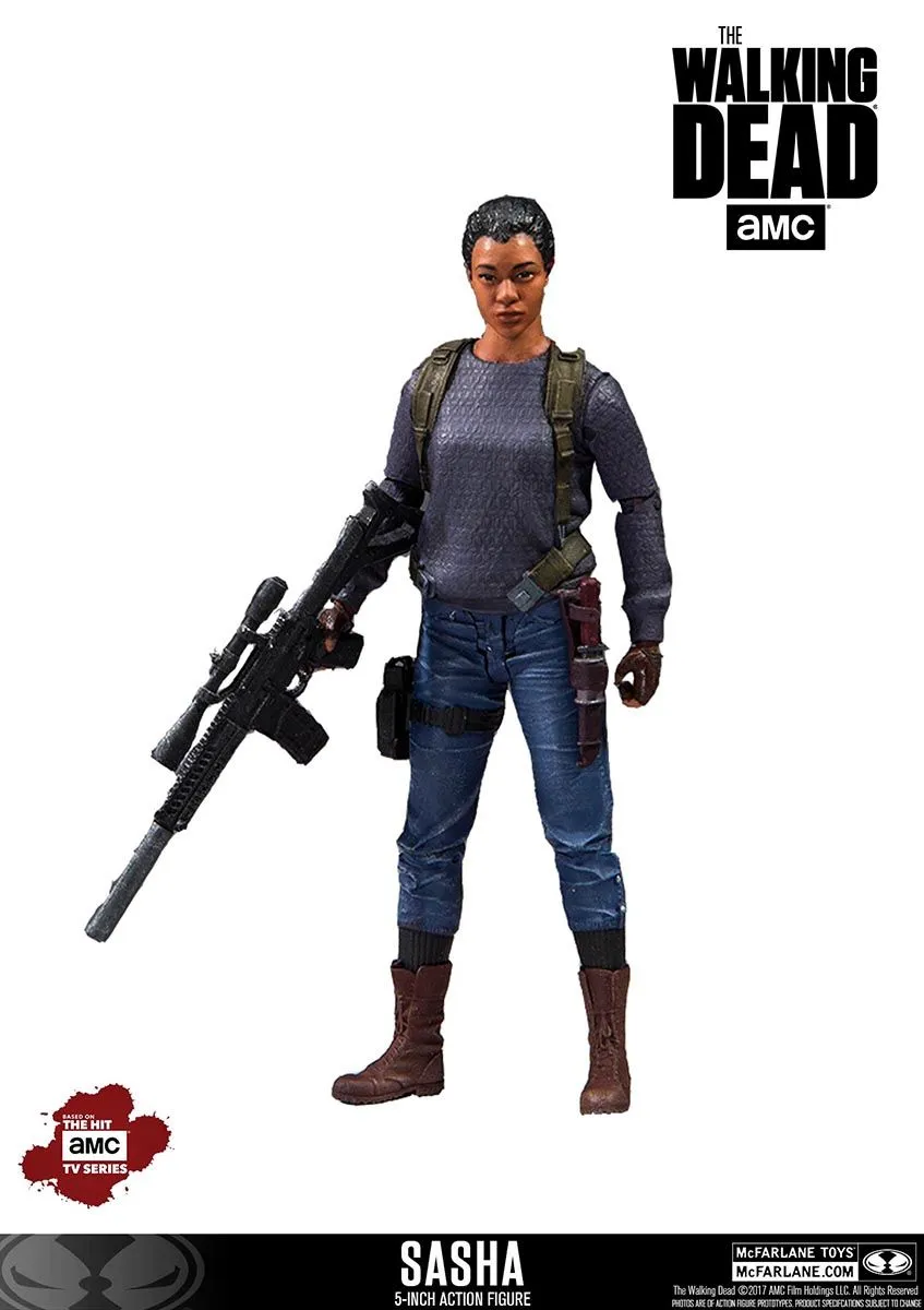 McFarlane Toys The Walking Dead TV Serie 10 - Sascha Figur 3 McFarlane Toys The Walking Dead TV Serie 10 - Sascha Figur