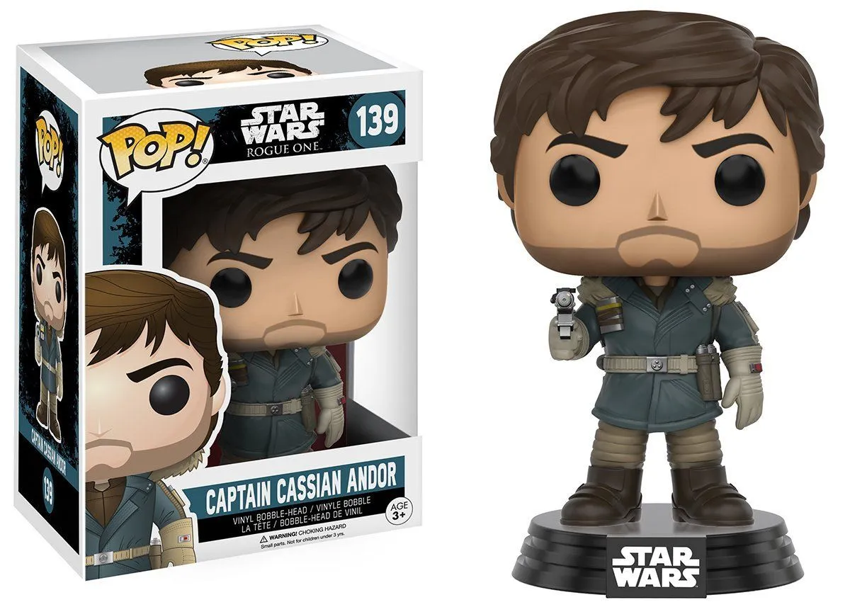 FUNKO POP! - Star Wars Rogue One - Captain Andor Figur 3 FUNKO POP! - Star Wars Rogue One - Captain Andor Figur