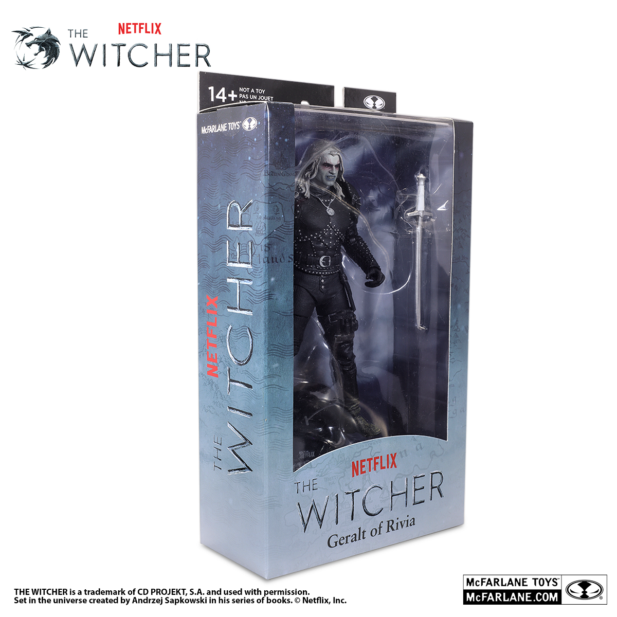 McFarlane Toys The Witcher (Netflix) - Season 2 Figur - Geralt Von Riva Witcher Mode 11 McFarlane Toys The Witcher (Netflix) - Season 2 Figur - Geralt Von Riva Witcher Mode – Bild 9