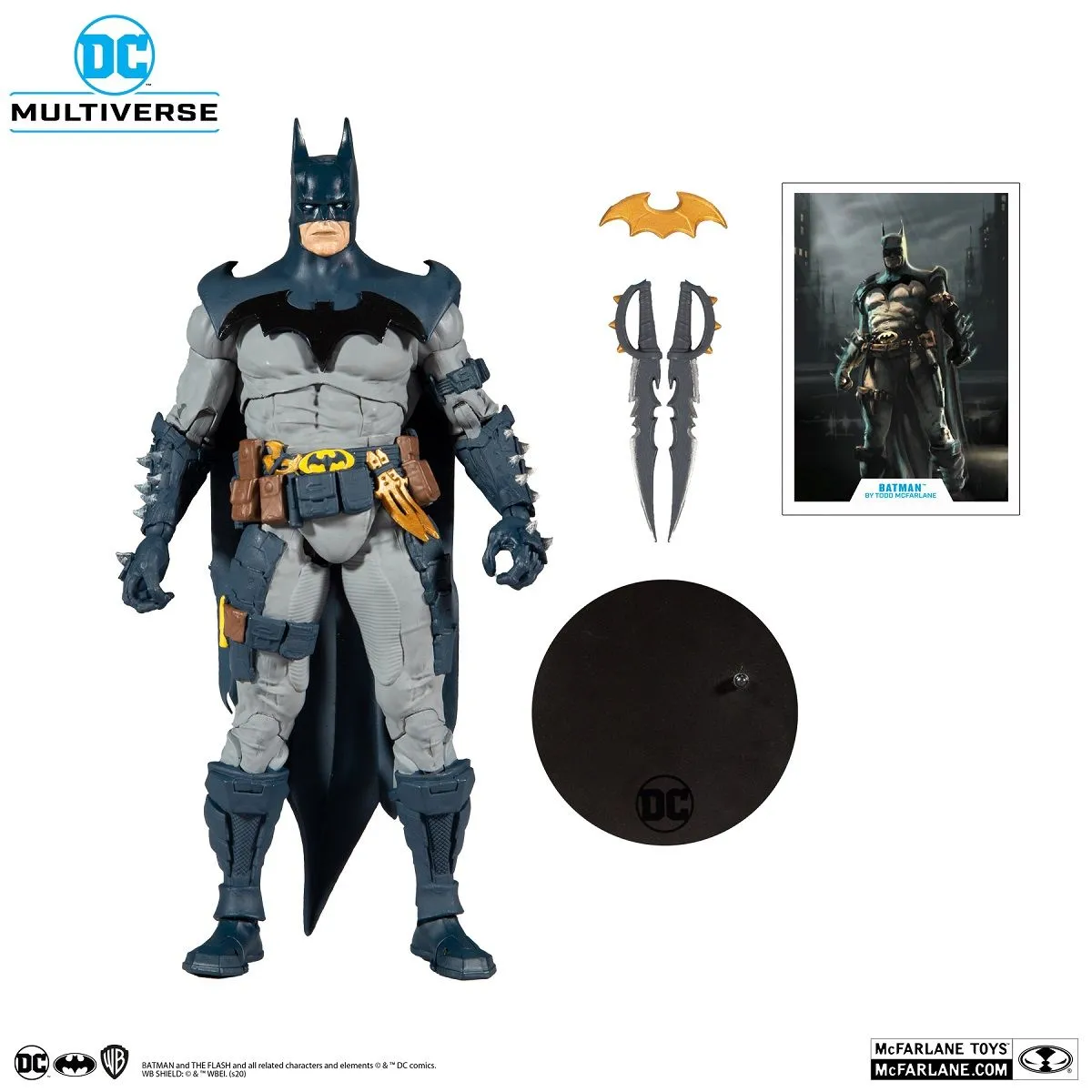 McFarlane Toys DC Multiverse - Batman Designed By Todd - Actionfigur 3 McFarlane Toys DC Multiverse - Batman Designed By Todd - Actionfigur – Bild 2