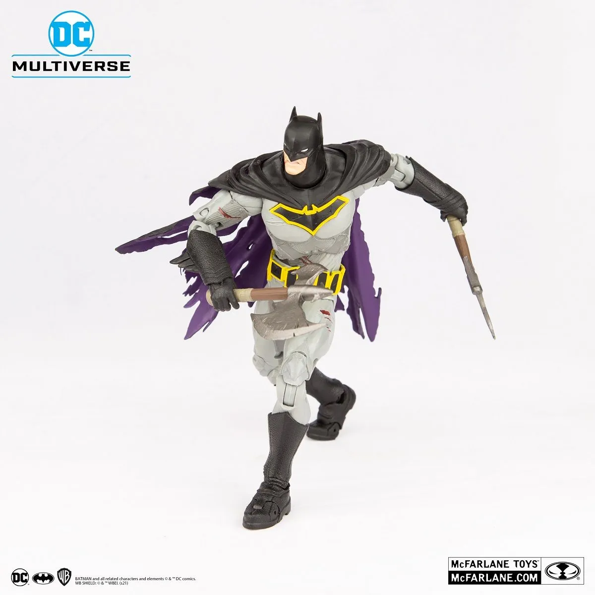 McFarlane Toys DC Multiverse - Batman With Battle Damage Actionfigur 9 McFarlane Toys DC Multiverse - Batman With Battle Damage Actionfigur – Bild 7