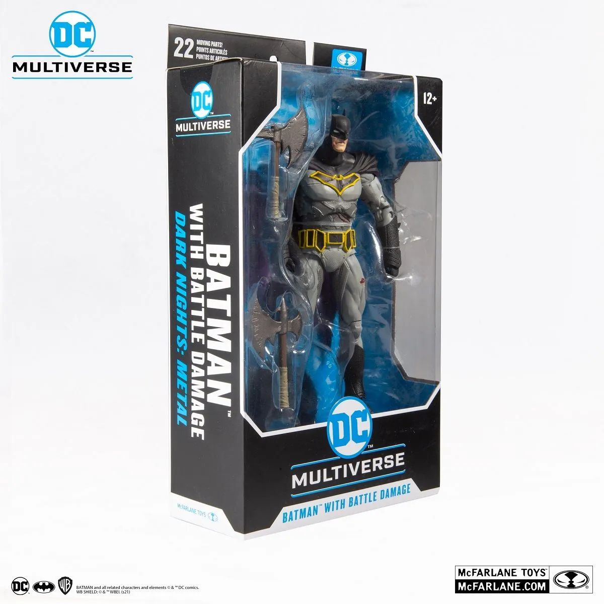 McFarlane Toys DC Multiverse - Batman With Battle Damage Actionfigur 11 McFarlane Toys DC Multiverse - Batman With Battle Damage Actionfigur – Bild 9