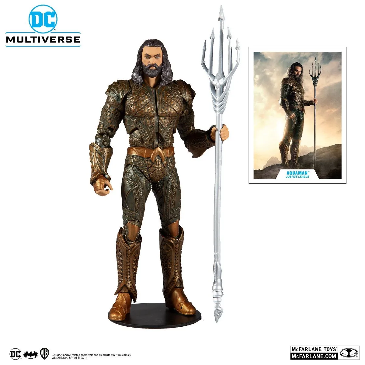 McFarlane Toys DC Justice League Movie - Aquaman - Actionfigur 3 McFarlane Toys DC Justice League Movie - Aquaman - Actionfigur
