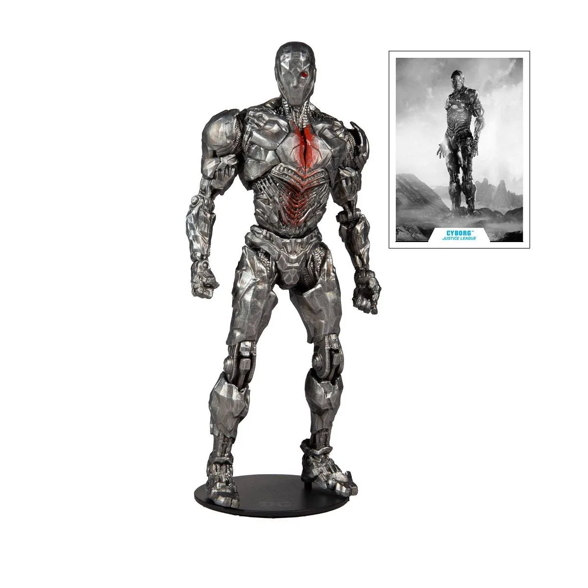 McFarlane Toys DC Justice League Movie - Cyborg (Helmet) - Actionfigur 3 McFarlane Toys DC Justice League Movie - Cyborg (Helmet) - Actionfigur
