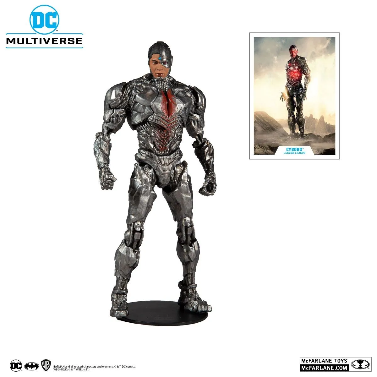 McFarlane Toys DC Justice League Movie - Cyborg - Actionfigur 3 McFarlane Toys DC Justice League Movie - Cyborg - Actionfigur