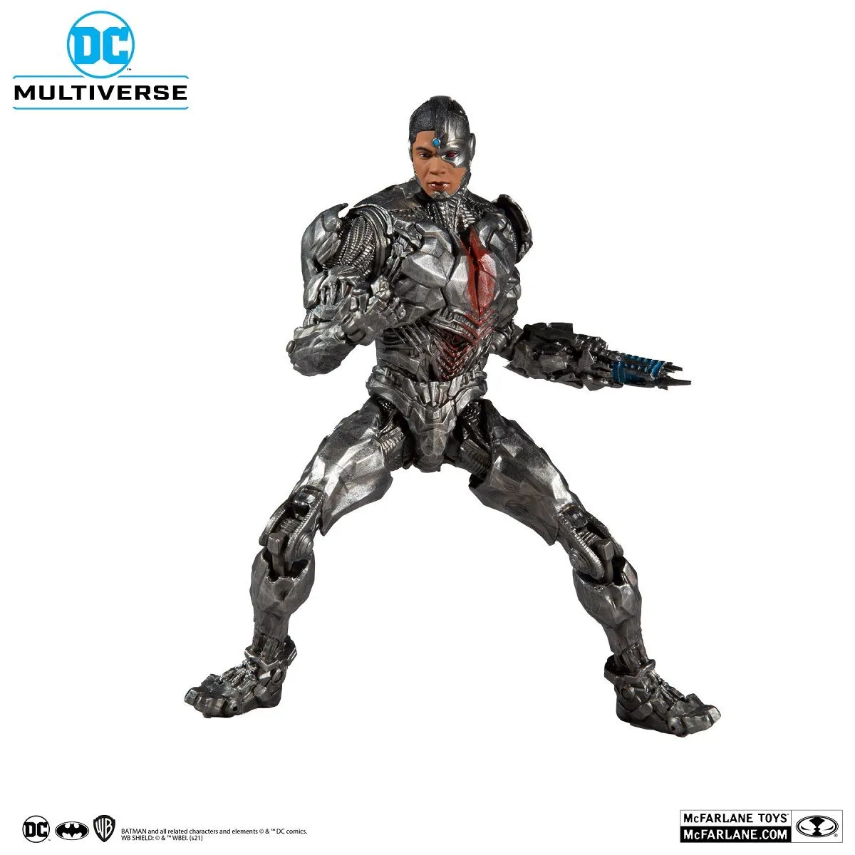McFarlane Toys DC Justice League Movie - Cyborg - Actionfigur 9 McFarlane Toys DC Justice League Movie - Cyborg - Actionfigur – Bild 7