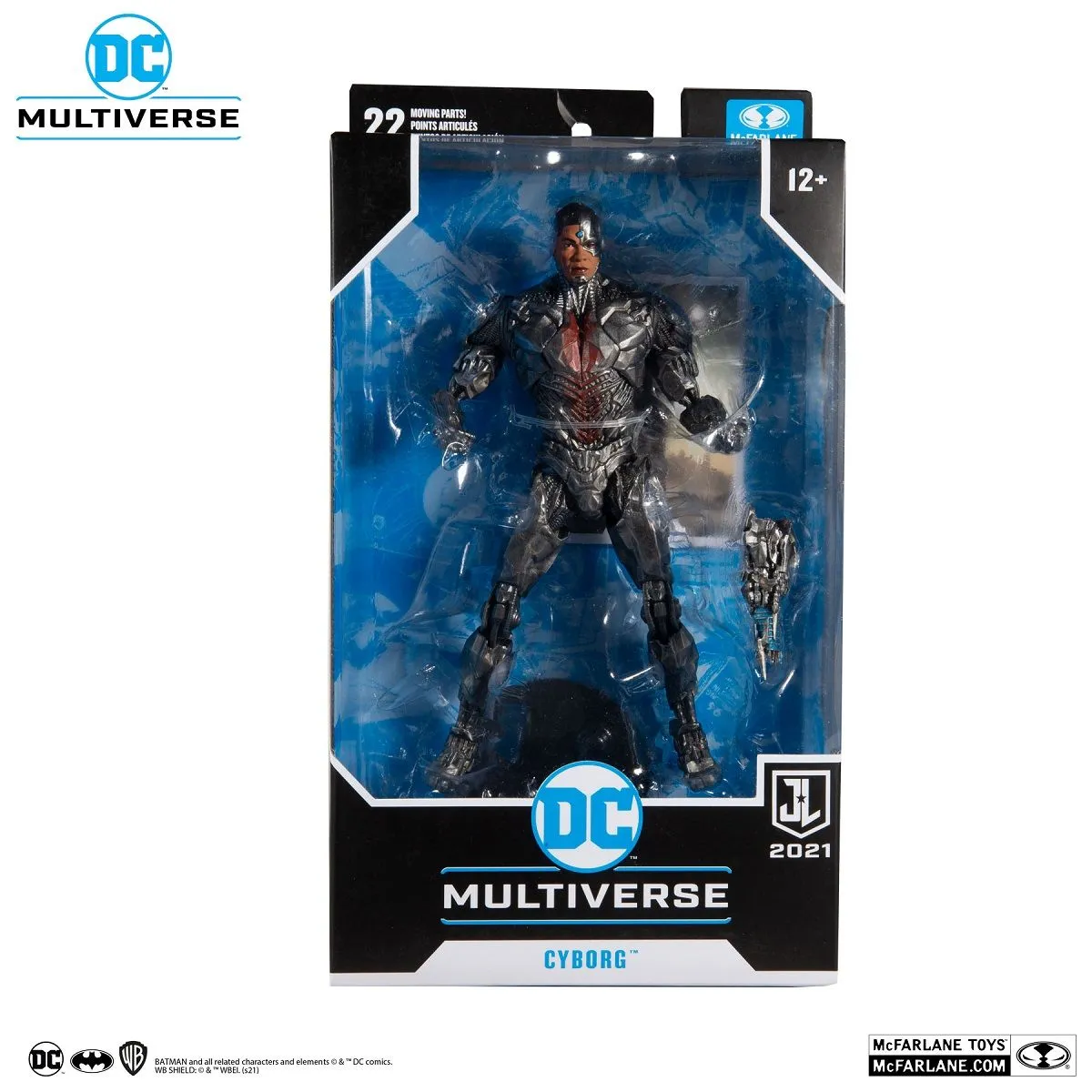 McFarlane Toys DC Justice League Movie - Cyborg - Actionfigur 10 McFarlane Toys DC Justice League Movie - Cyborg - Actionfigur – Bild 8