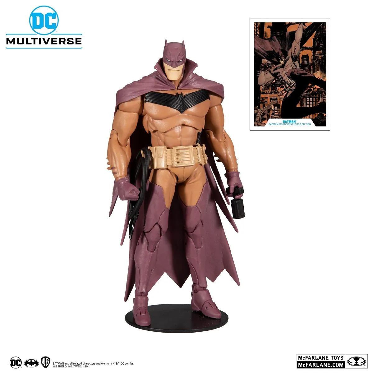 McFarlane Toys DC Multiverse White Knight Batman - Red Variant - Actionfigur 3 McFarlane Toys DC Multiverse White Knight Batman - Red Variant - Actionfigur