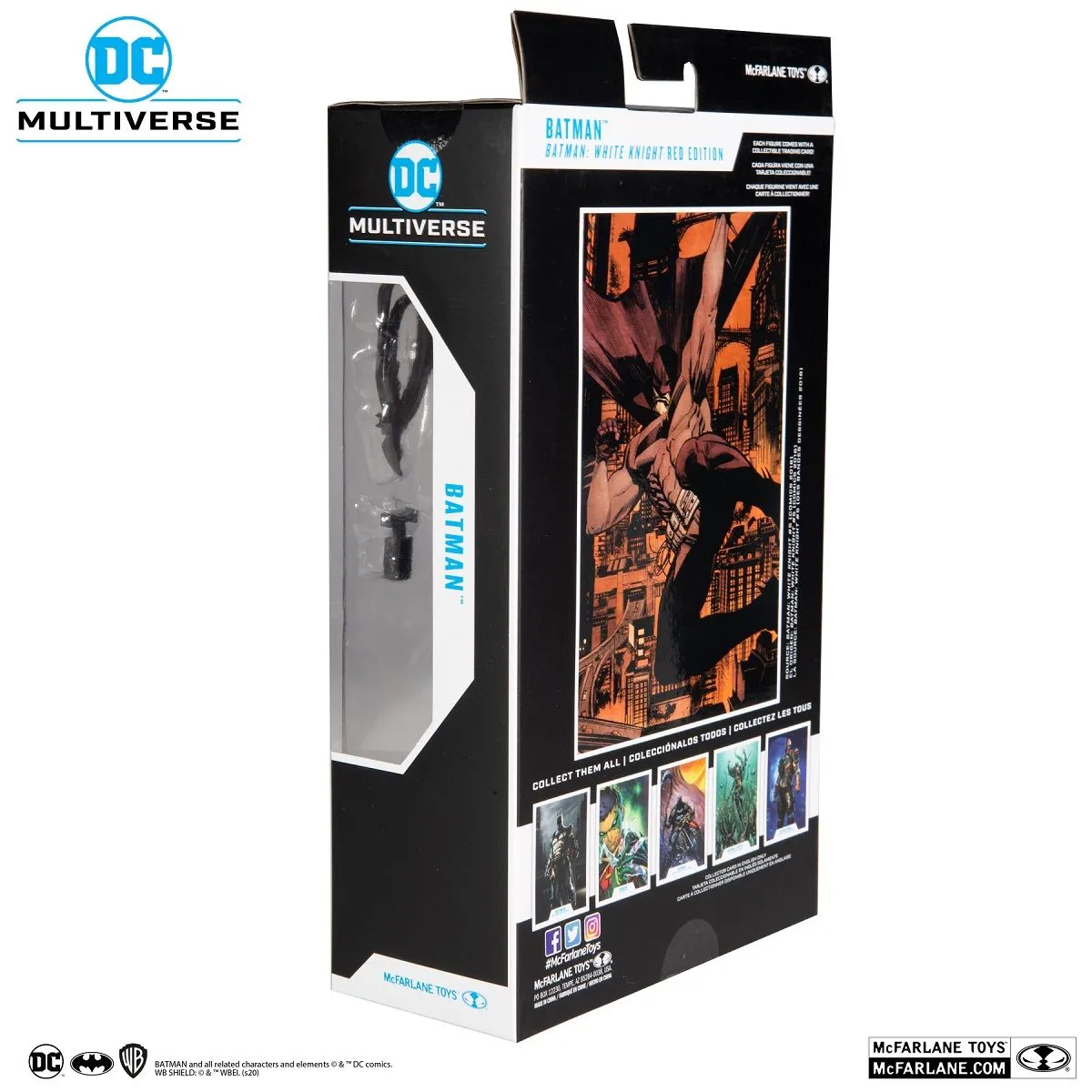 McFarlane Toys DC Multiverse White Knight Batman - Red Variant - Actionfigur 12 McFarlane Toys DC Multiverse White Knight Batman - Red Variant - Actionfigur – Bild 10