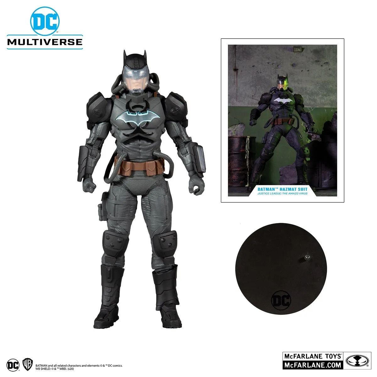 McFarlane Toys DC Multiverse Justice League - Batman (Hazmat Suit) Actionfigur 3 McFarlane Toys DC Multiverse Justice League - Batman (Hazmat Suit) Actionfigur