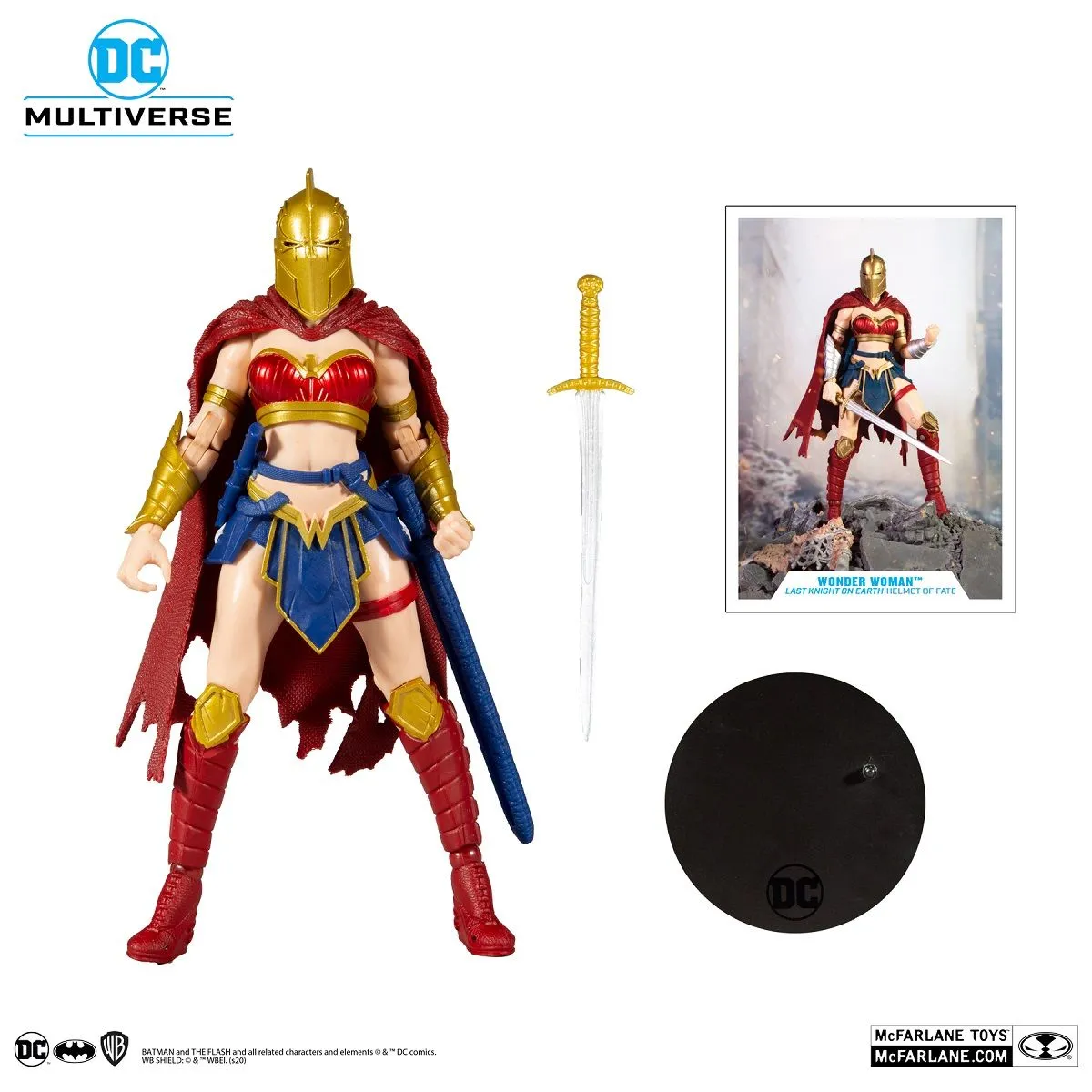 McFarlane Toys DC Multiverse Wonder Woman - Helmet Of Faith - Actionfigur 4 McFarlane Toys DC Multiverse Wonder Woman - Helmet Of Faith - Actionfigur – Bild 2