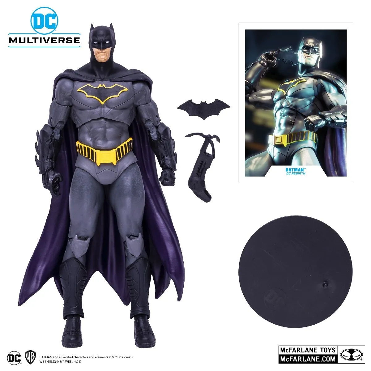 McFarlane Toys DC Multiverse - Batman (DC Rebirth) Actionfigur 3 McFarlane Toys DC Multiverse - Batman (DC Rebirth) Actionfigur