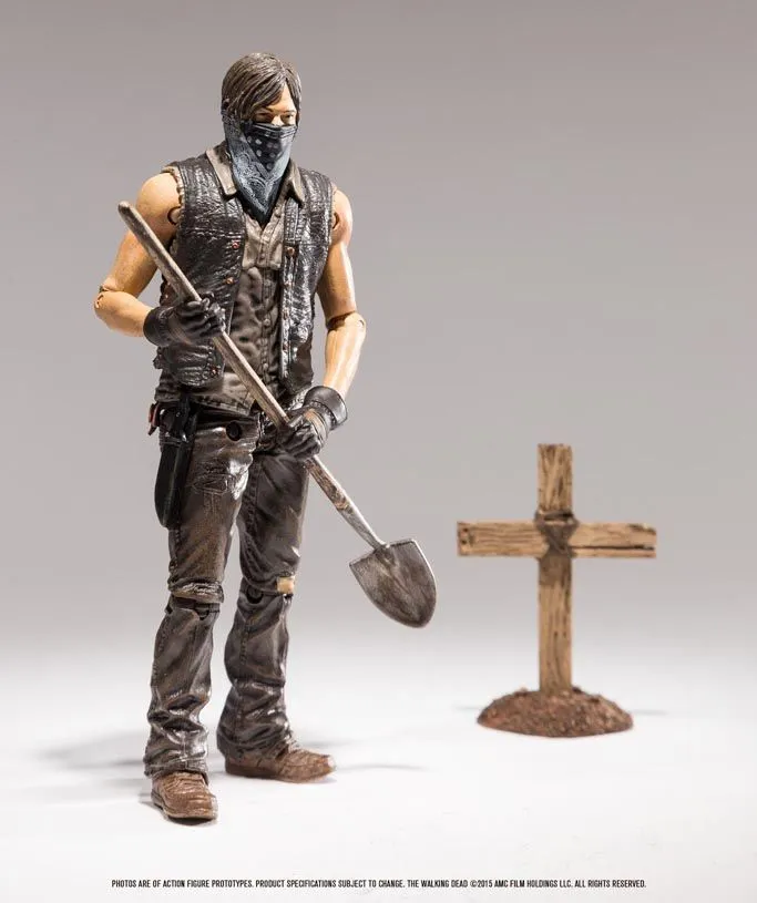 McFarlane Toys The Walking Dead TV Serie 9 - Grave Digger Daryl Dixon Figur 4 McFarlane Toys The Walking Dead TV Serie 9 - Grave Digger Daryl Dixon Figur – Bild 2
