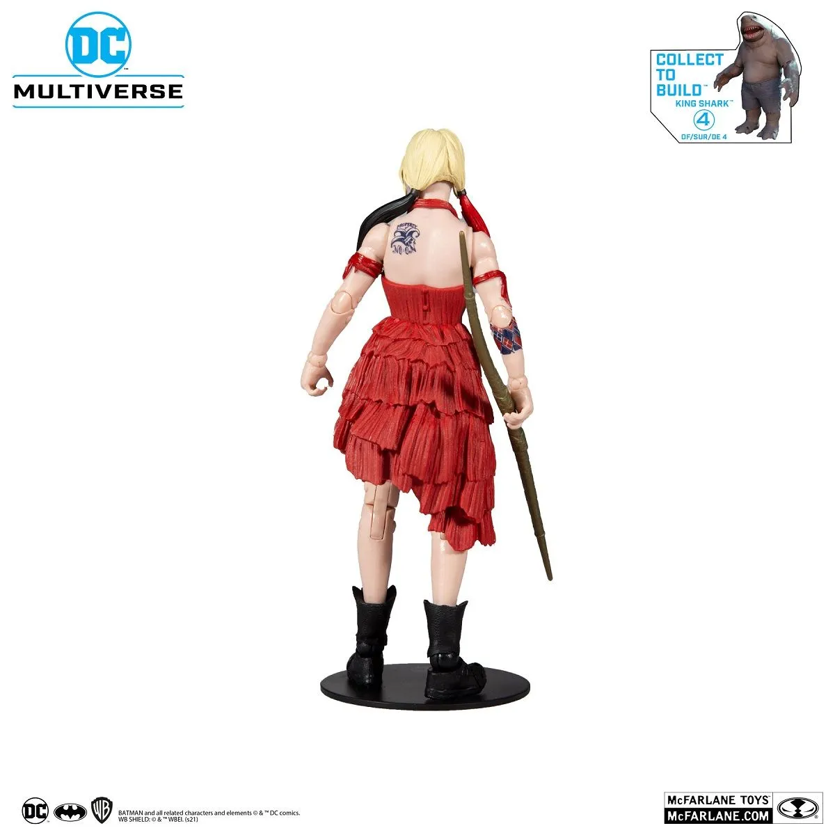 McFarlane Toys DC Multiverse - Harley Quinn - Suicide Squad - Actionfigur 6 McFarlane Toys DC Multiverse - Harley Quinn - Suicide Squad - Actionfigur – Bild 4