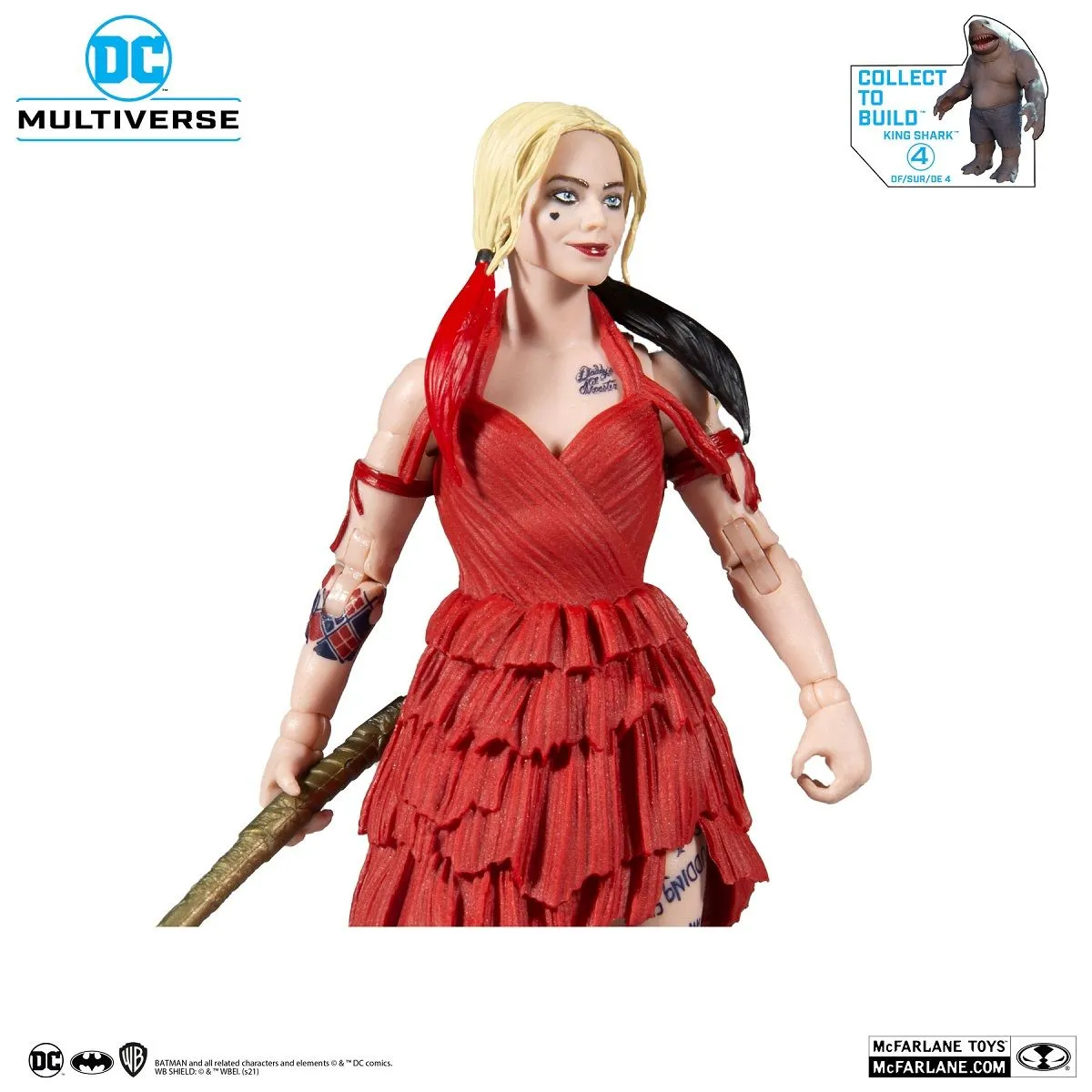 McFarlane Toys DC Multiverse - Harley Quinn - Suicide Squad - Actionfigur 8 McFarlane Toys DC Multiverse - Harley Quinn - Suicide Squad - Actionfigur – Bild 6
