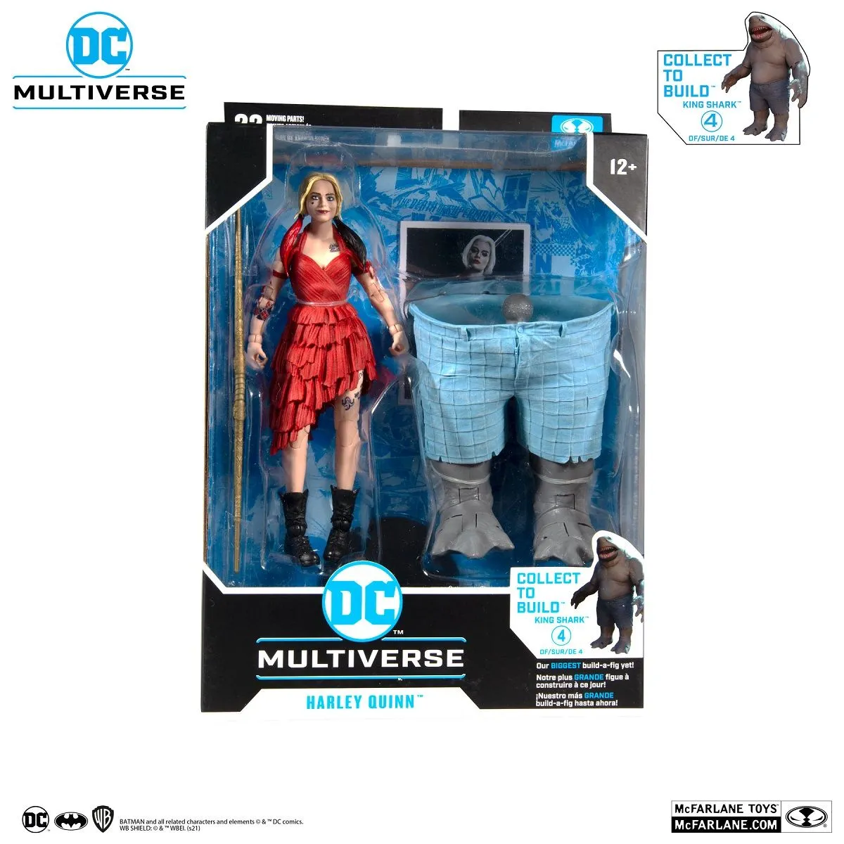 McFarlane Toys DC Multiverse - Harley Quinn - Suicide Squad - Actionfigur 10 McFarlane Toys DC Multiverse - Harley Quinn - Suicide Squad - Actionfigur – Bild 8