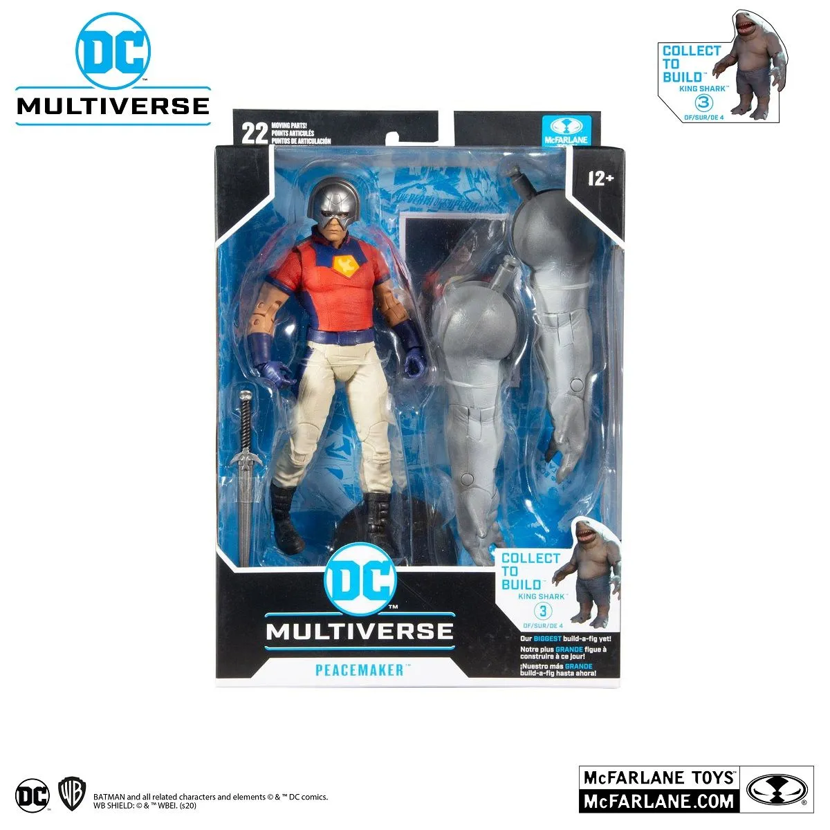 McFarlane Toys DC Multiverse - Peacemaker - Suicide Squad - Actionfigur 10 McFarlane Toys DC Multiverse - Peacemaker - Suicide Squad - Actionfigur – Bild 8