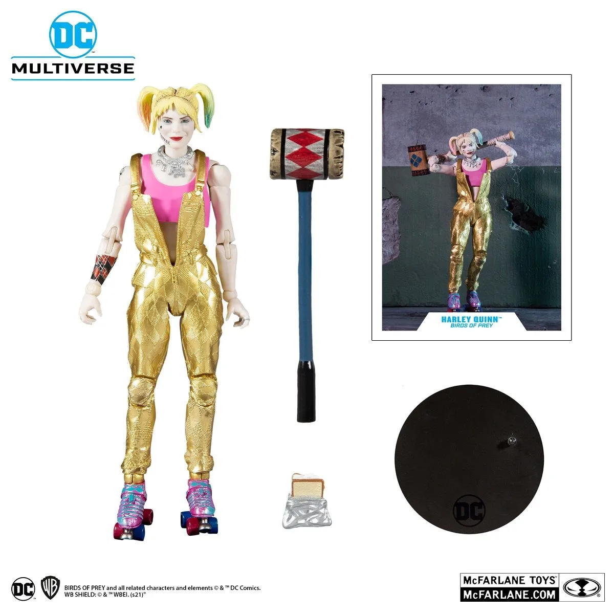 McFarlane Toys DC Multiverse - Harley Quinn - Birds Of Prey - Actionfigur 3 McFarlane Toys DC Multiverse - Harley Quinn - Birds Of Prey - Actionfigur