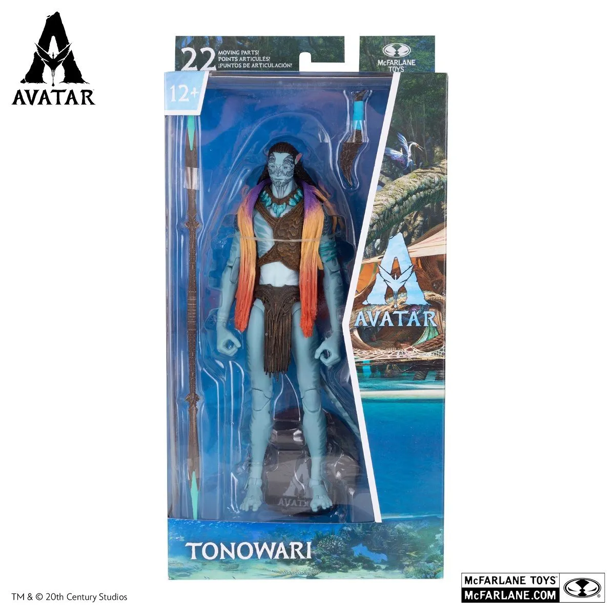 McFarlane Toys Avatar: The Way Of Water - Tonowari Actionfigur 12 McFarlane Toys Avatar: The Way Of Water - Tonowari Actionfigur – Bild 10