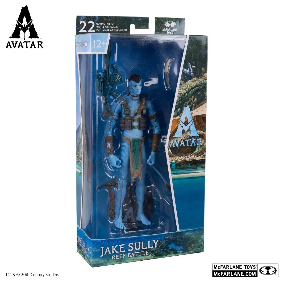 McFarlane Toys Avatar: The Way Of Water - Jake Sully (Reef Battle) Actionfigur 14 McFarlane Toys Avatar: The Way Of Water - Jake Sully (Reef Battle) Actionfigur – Bild 12