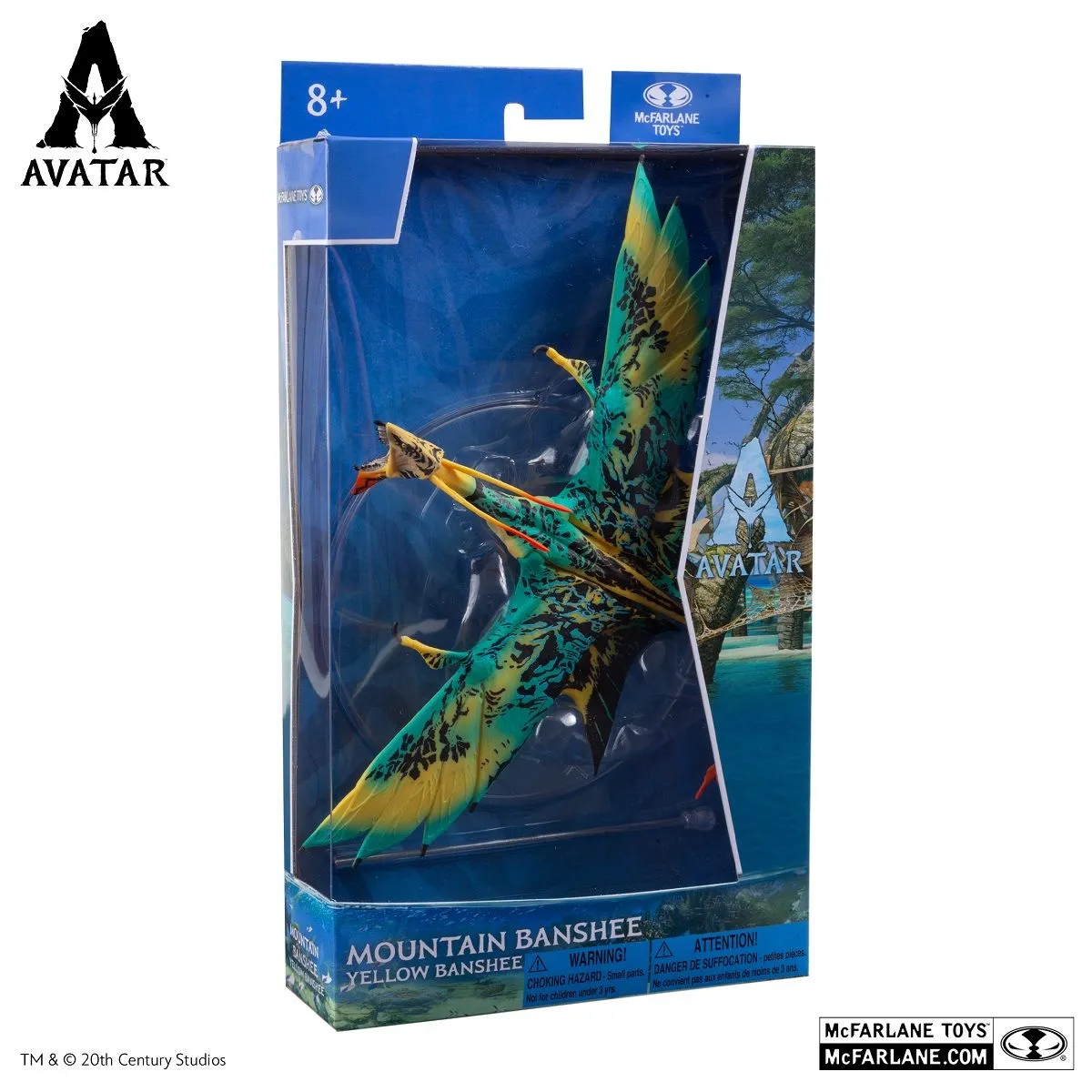 McFarlane Toys Avatar: The Way Of Water - Mountain Banshee (Gelb) 9 McFarlane Toys Avatar: The Way Of Water - Mountain Banshee (Gelb) – Bild 7