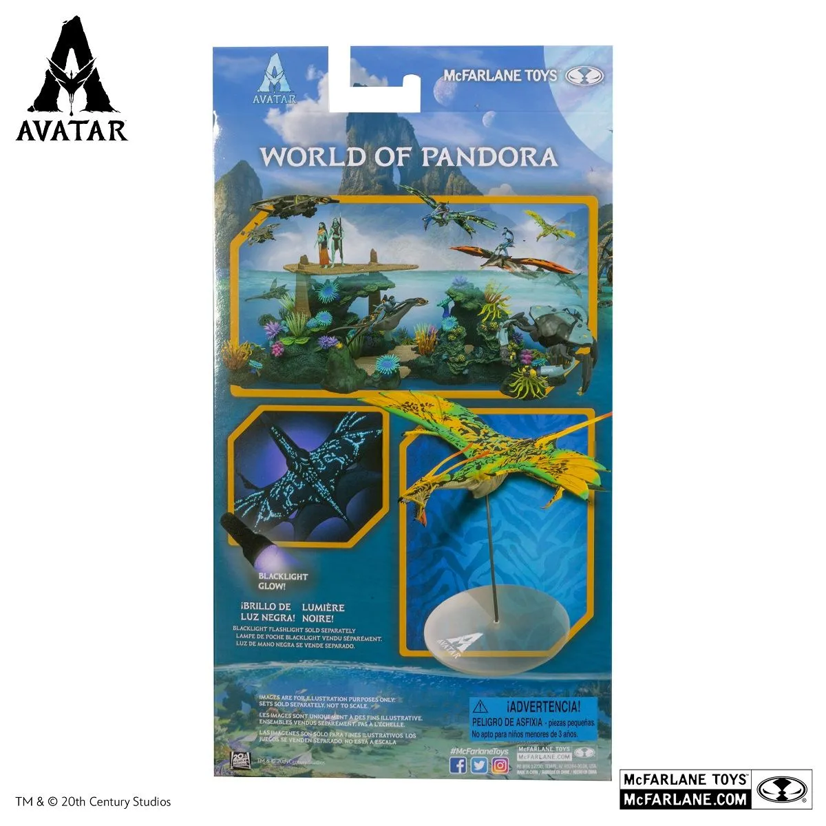 McFarlane Toys Avatar: The Way Of Water - Mountain Banshee (Gelb) 11 McFarlane Toys Avatar: The Way Of Water - Mountain Banshee (Gelb) – Bild 9