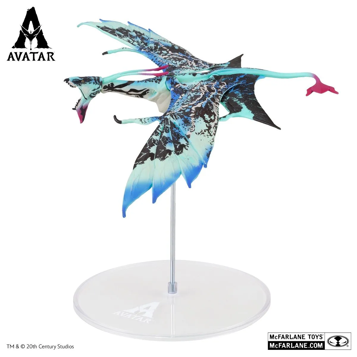 McFarlane Toys Avatar: The Way Of Water - Mountain Banshee (Seafoam) 4 McFarlane Toys Avatar: The Way Of Water - Mountain Banshee (Seafoam) – Bild 2