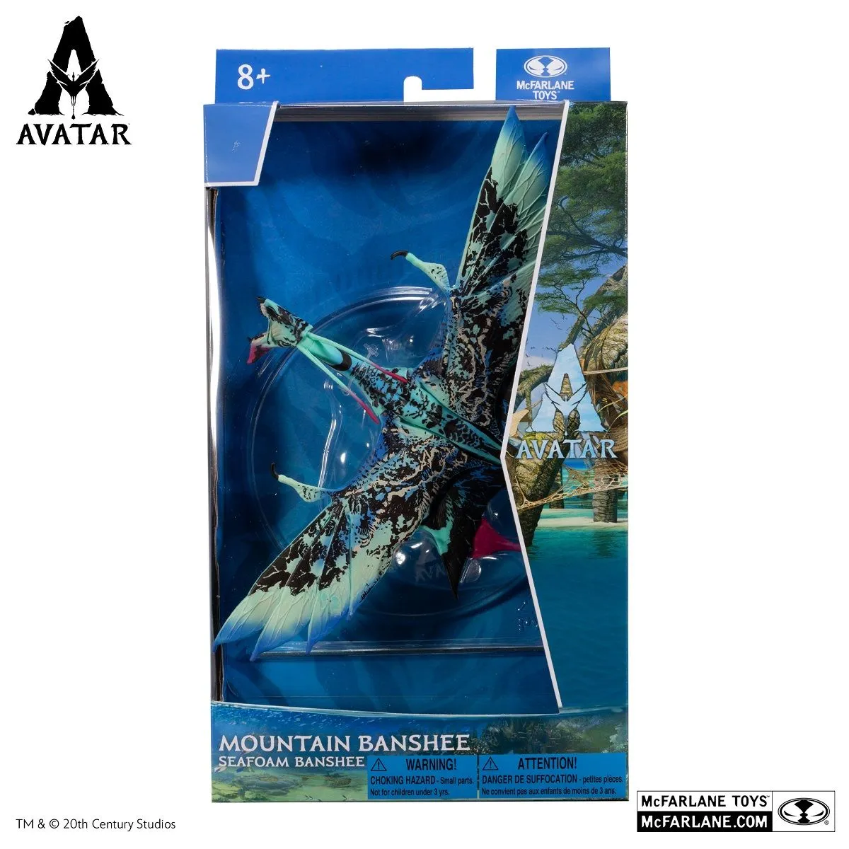McFarlane Toys Avatar: The Way Of Water - Mountain Banshee (Seafoam) 9 McFarlane Toys Avatar: The Way Of Water - Mountain Banshee (Seafoam) – Bild 7