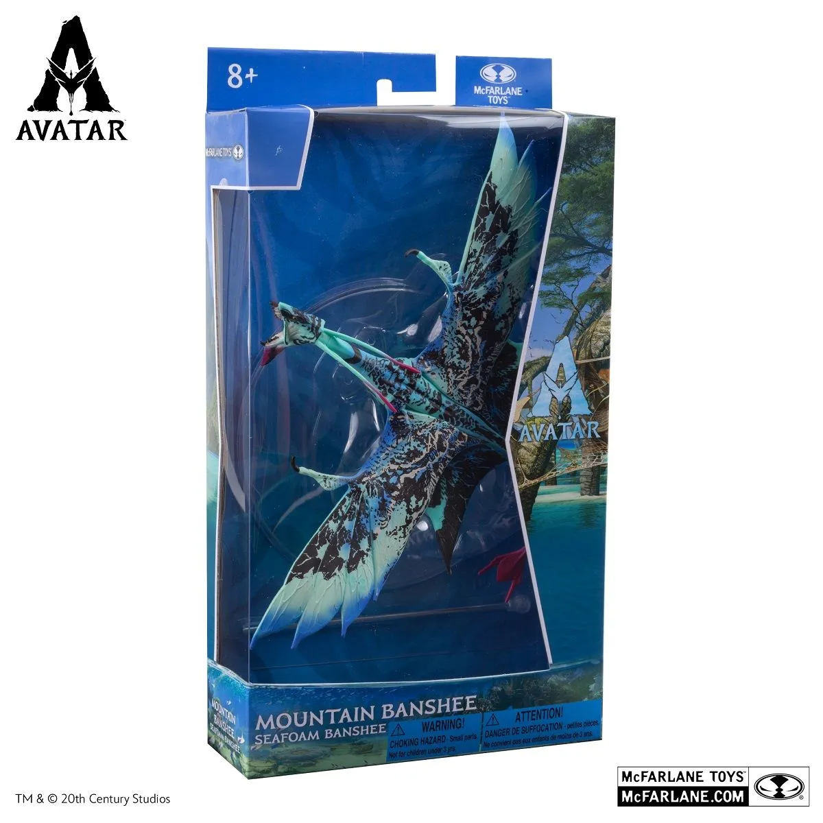 McFarlane Toys Avatar: The Way Of Water - Mountain Banshee (Seafoam) 10 McFarlane Toys Avatar: The Way Of Water - Mountain Banshee (Seafoam) – Bild 8