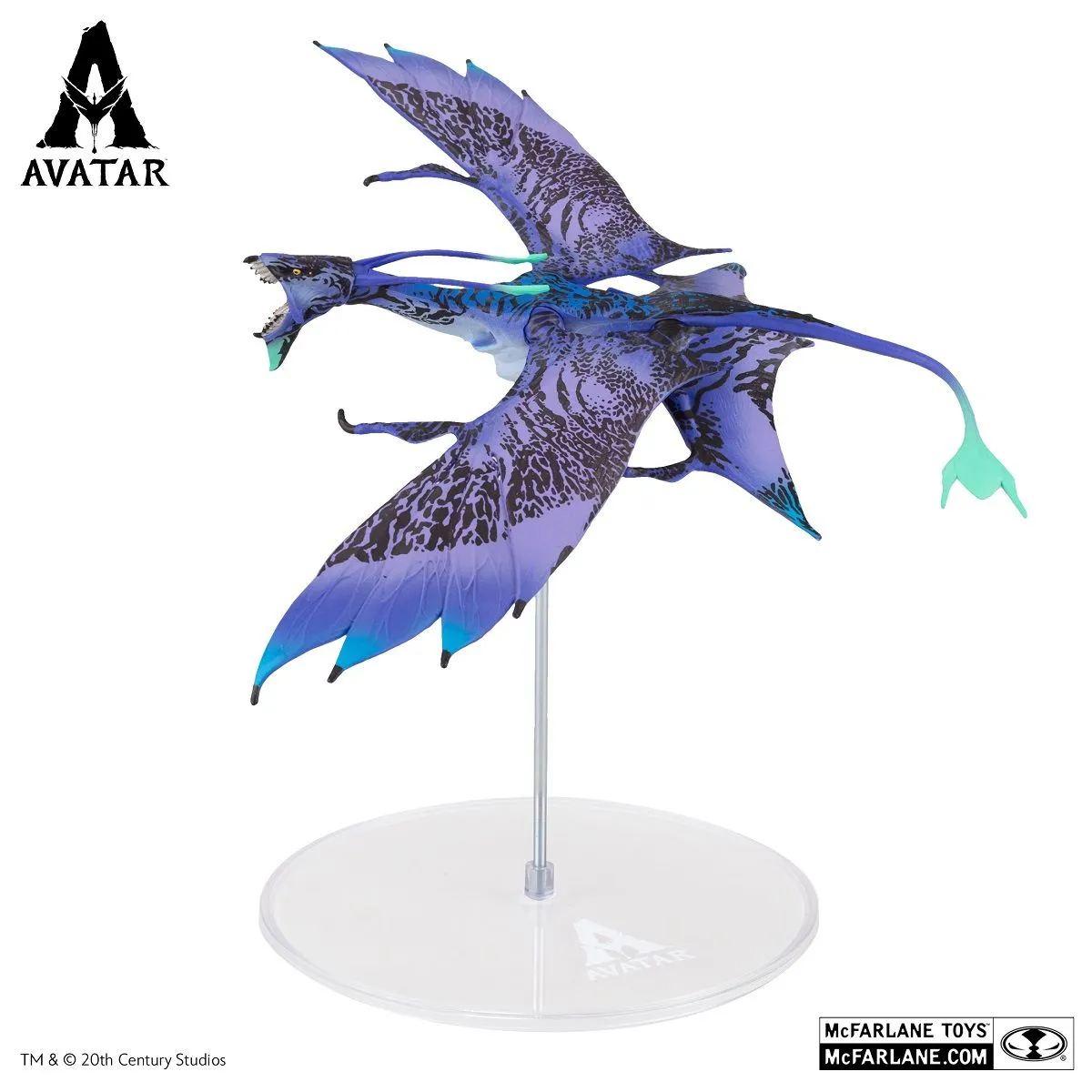 McFarlane Toys Avatar: The Way Of Water - Mountain Banshee (Lila) 4 McFarlane Toys Avatar: The Way Of Water - Mountain Banshee (Lila) – Bild 2