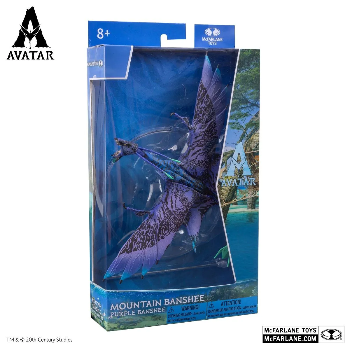 McFarlane Toys Avatar: The Way Of Water - Mountain Banshee (Lila) 11 McFarlane Toys Avatar: The Way Of Water - Mountain Banshee (Lila) – Bild 9
