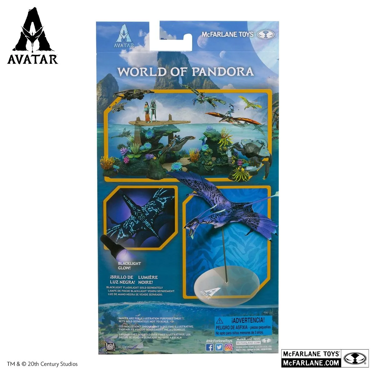 McFarlane Toys Avatar: The Way Of Water - Mountain Banshee (Lila) 12 McFarlane Toys Avatar: The Way Of Water - Mountain Banshee (Lila) – Bild 10