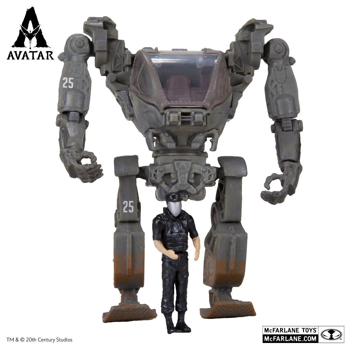 McFarlane Toys Avatar: The Way Of Water - Deluxe Amp Suit With RDA Driver 4 McFarlane Toys Avatar: The Way Of Water - Deluxe Amp Suit With RDA Driver – Bild 2