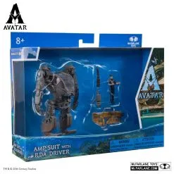 McFarlane Toys Avatar: The Way Of Water - Deluxe Amp Suit With RDA Driver 24 McFarlane Toys Avatar: The Way Of Water - Deluxe Amp Suit With RDA Driver -Film Figuren Verkäufe 16383 11 logos