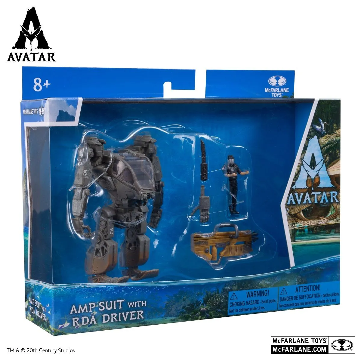 McFarlane Toys Avatar: The Way Of Water - Deluxe Amp Suit With RDA Driver 13 McFarlane Toys Avatar: The Way Of Water - Deluxe Amp Suit With RDA Driver – Bild 11