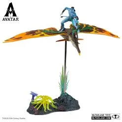 McFarlane Toys Avatar: The Way Of Water - Deluxe Jake Sully & Skimwing -Film Figuren Verkäufe 16402 02 logos