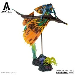 McFarlane Toys Avatar: The Way Of Water - Deluxe Jake Sully & Skimwing -Film Figuren Verkäufe 16402 03 logos