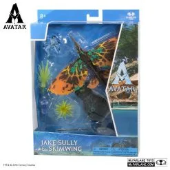 McFarlane Toys Avatar: The Way Of Water - Deluxe Jake Sully & Skimwing -Film Figuren Verkäufe 16402 07 logos