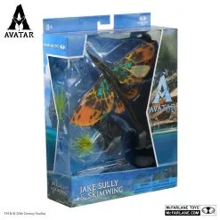 McFarlane Toys Avatar: The Way Of Water - Deluxe Jake Sully & Skimwing -Film Figuren Verkäufe 16402 08 logos