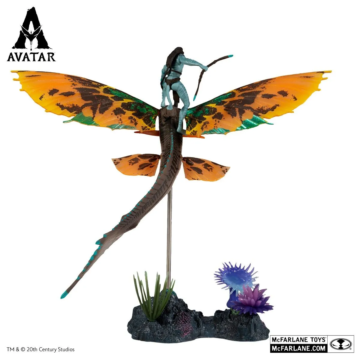 McFarlane Toys Avatar: The Way Of Water - Deluxe Tonowari & Skimwing 4 McFarlane Toys Avatar: The Way Of Water - Deluxe Tonowari & Skimwing – Bild 2