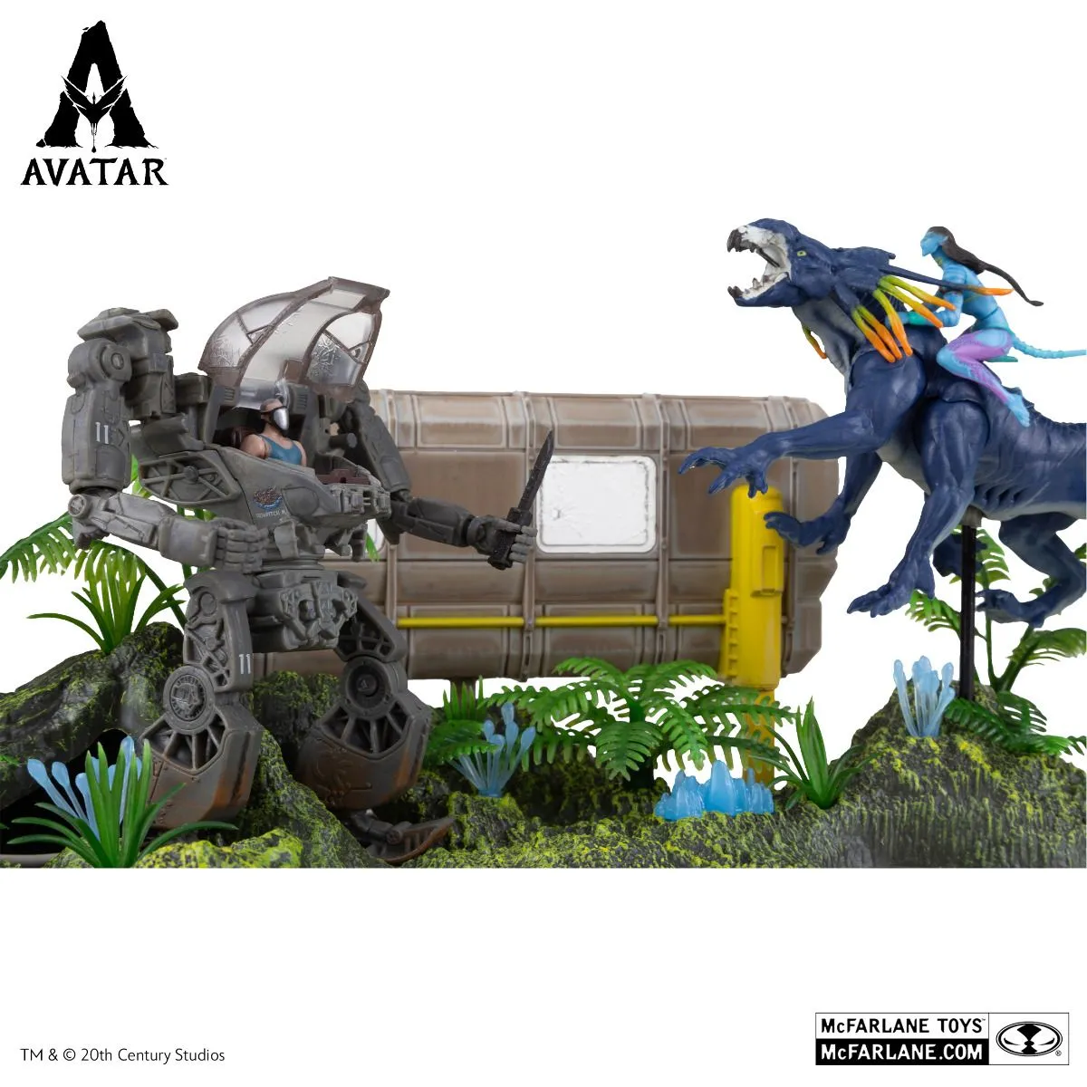 McFarlane Toys Avatar: The Way Of Water - Shack Site Battle 4er-Set 4 McFarlane Toys Avatar: The Way Of Water - Shack Site Battle 4er-Set – Bild 2