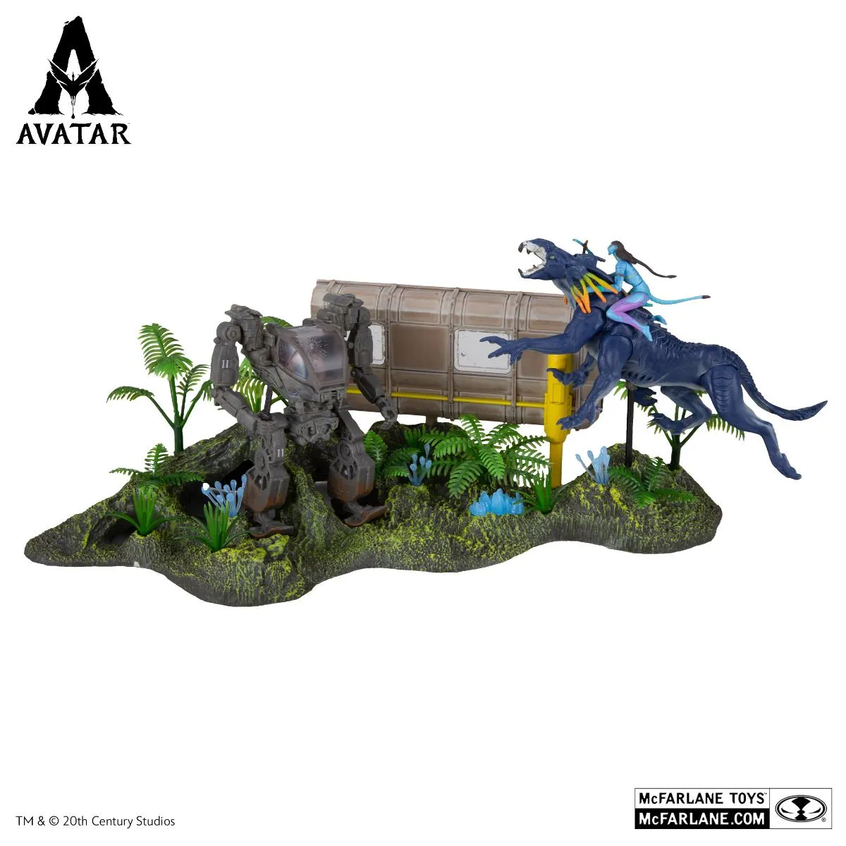 McFarlane Toys Avatar: The Way Of Water - Shack Site Battle 4er-Set 3 McFarlane Toys Avatar: The Way Of Water - Shack Site Battle 4er-Set