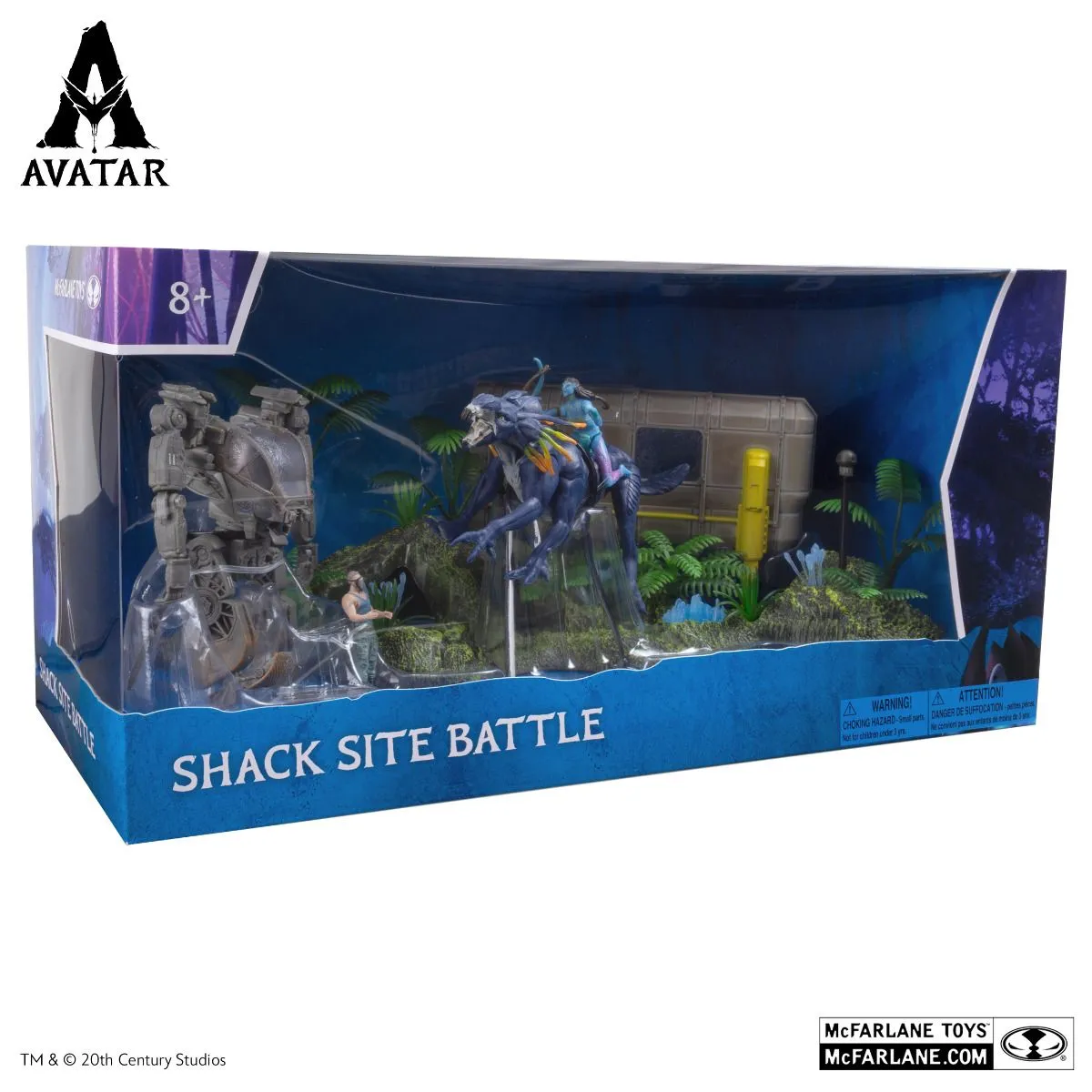 McFarlane Toys Avatar: The Way Of Water - Shack Site Battle 4er-Set 12 McFarlane Toys Avatar: The Way Of Water - Shack Site Battle 4er-Set – Bild 10