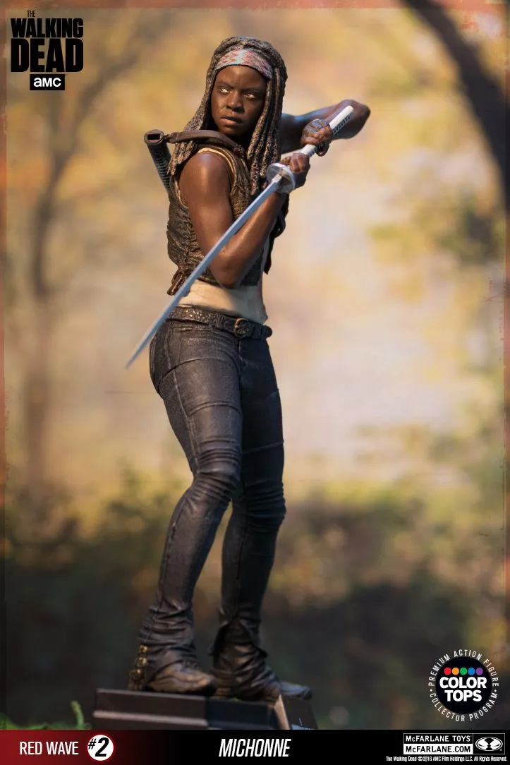McFarlane Toys The Walking Dead - Michonne 17cm Color Tops Figur 9 McFarlane Toys The Walking Dead - Michonne 17cm Color Tops Figur – Bild 7
