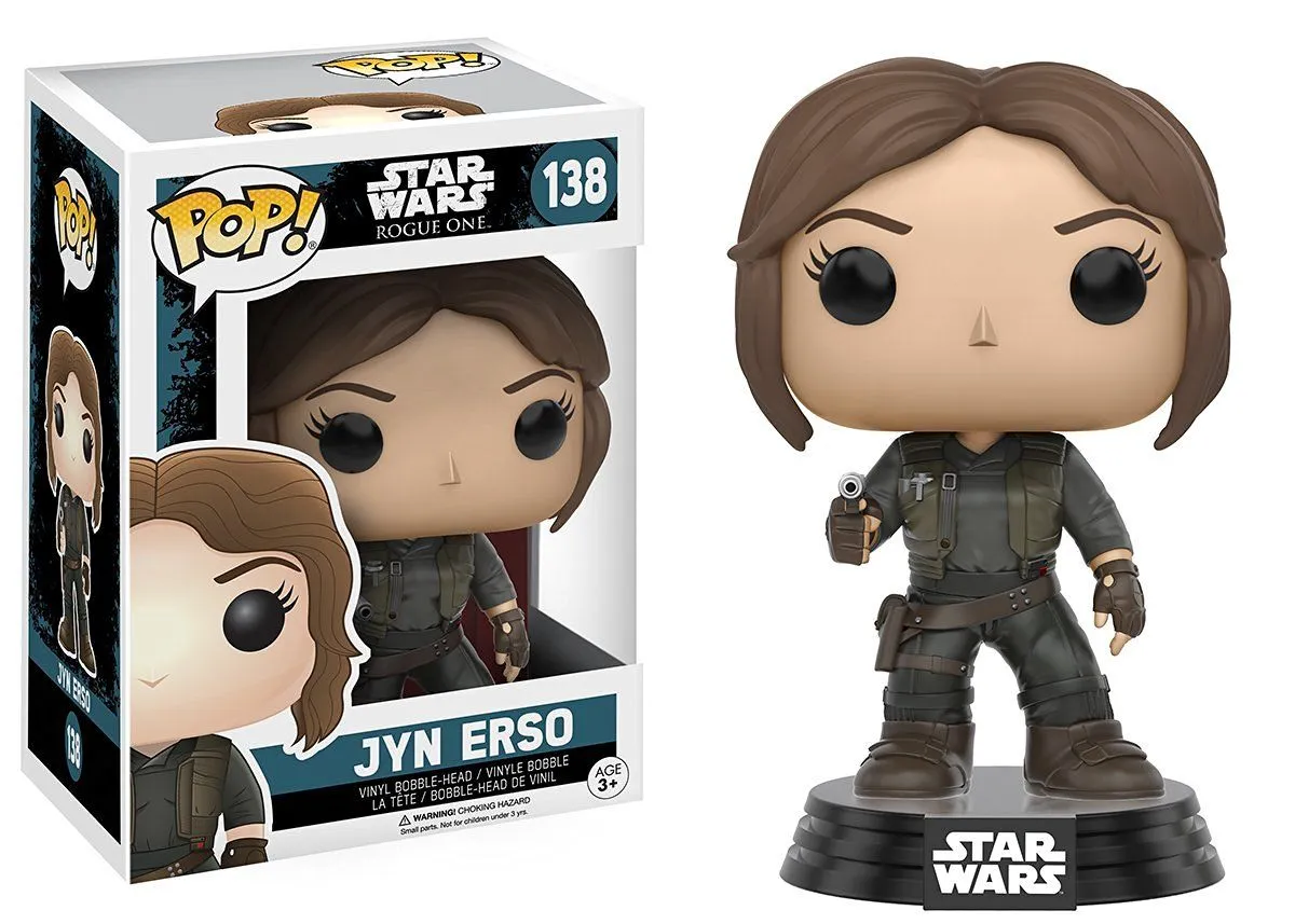 FUNKO POP! - Star Wars Rogue One - Jyn Erso Figur 3 FUNKO POP! - Star Wars Rogue One - Jyn Erso Figur