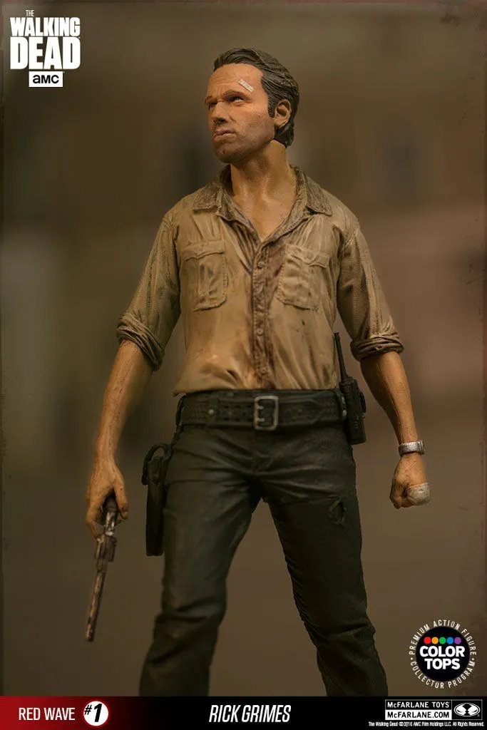 McFarlane Toys The Walking Dead - Rick Grimes 18cm Color Tops Figur 6 McFarlane Toys The Walking Dead - Rick Grimes 18cm Color Tops Figur – Bild 4