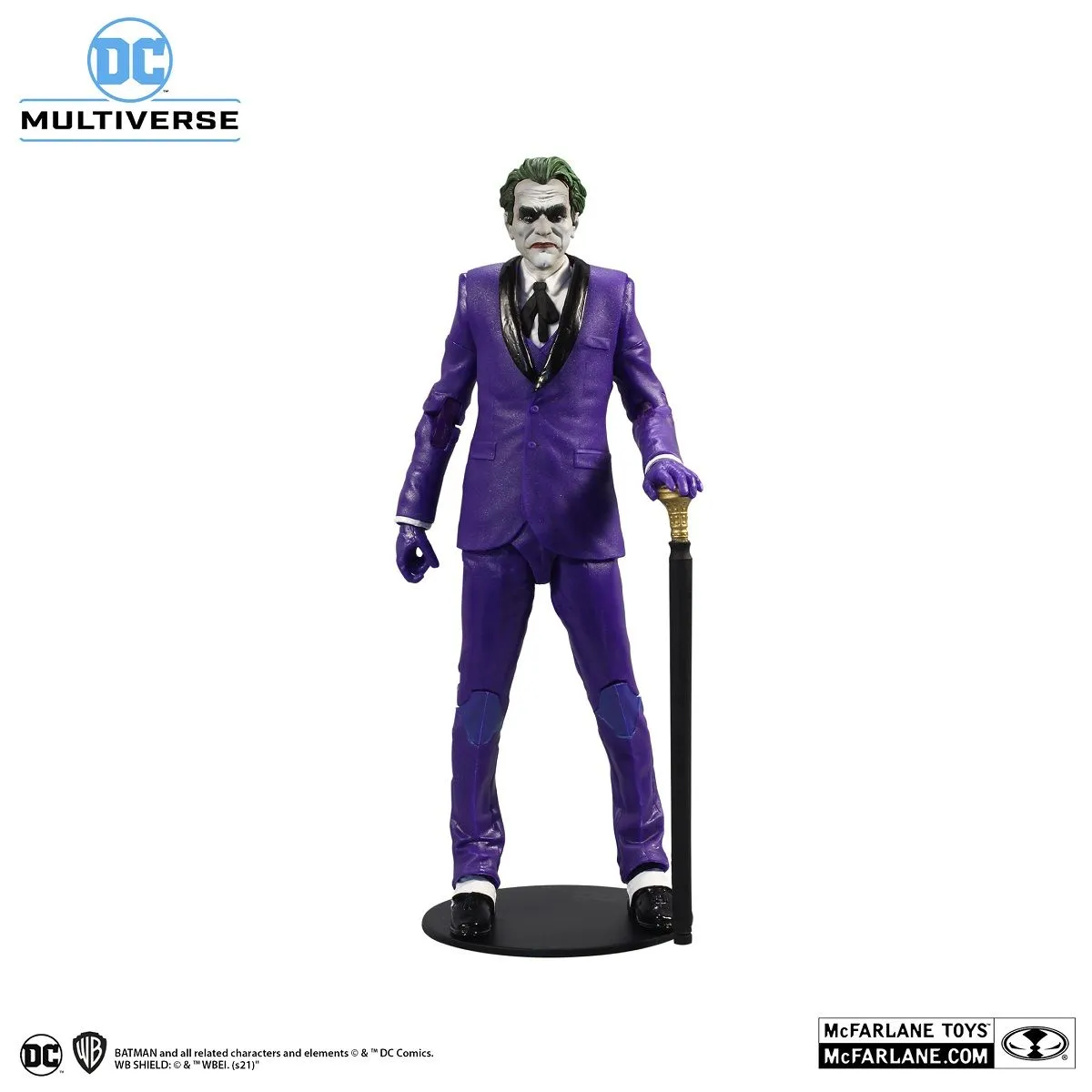 McFarlane Toys DC Multiverse - The Joker (The Criminal) Actionfigur 4 McFarlane Toys DC Multiverse - The Joker (The Criminal) Actionfigur – Bild 2