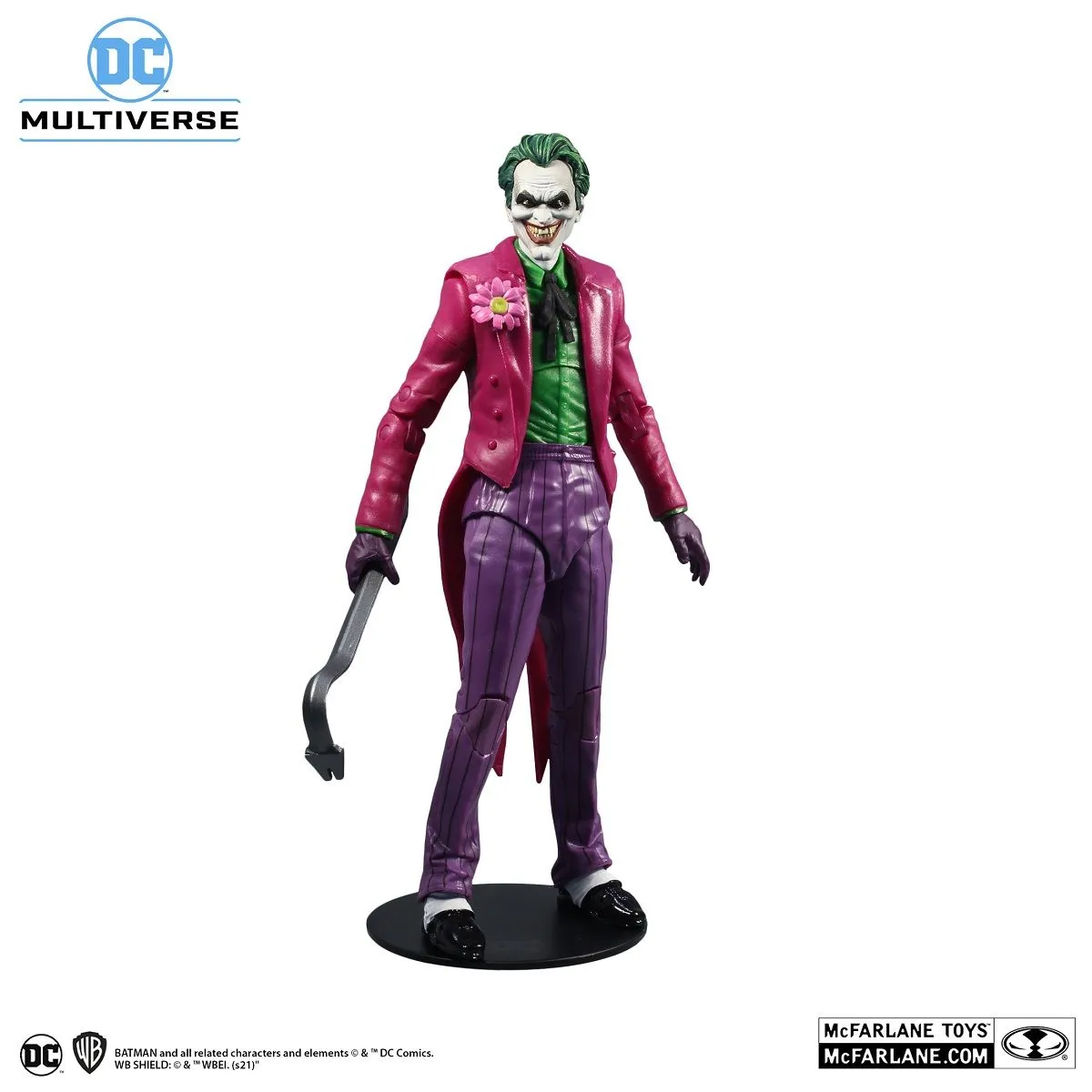 McFarlane Toys DC Multiverse - The Joker (The Clown) - Three Jokers - Actionfigur 4 McFarlane Toys DC Multiverse - The Joker (The Clown) - Three Jokers - Actionfigur – Bild 2