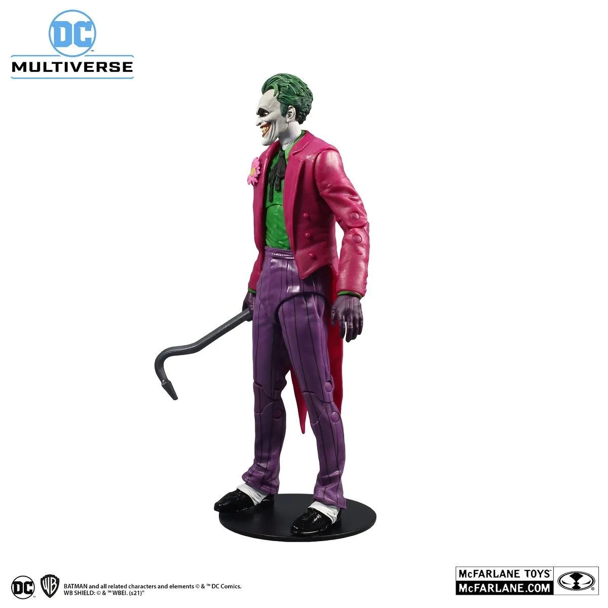 McFarlane Toys DC Multiverse - The Joker (The Clown) - Three Jokers - Actionfigur 5 McFarlane Toys DC Multiverse - The Joker (The Clown) - Three Jokers - Actionfigur – Bild 3