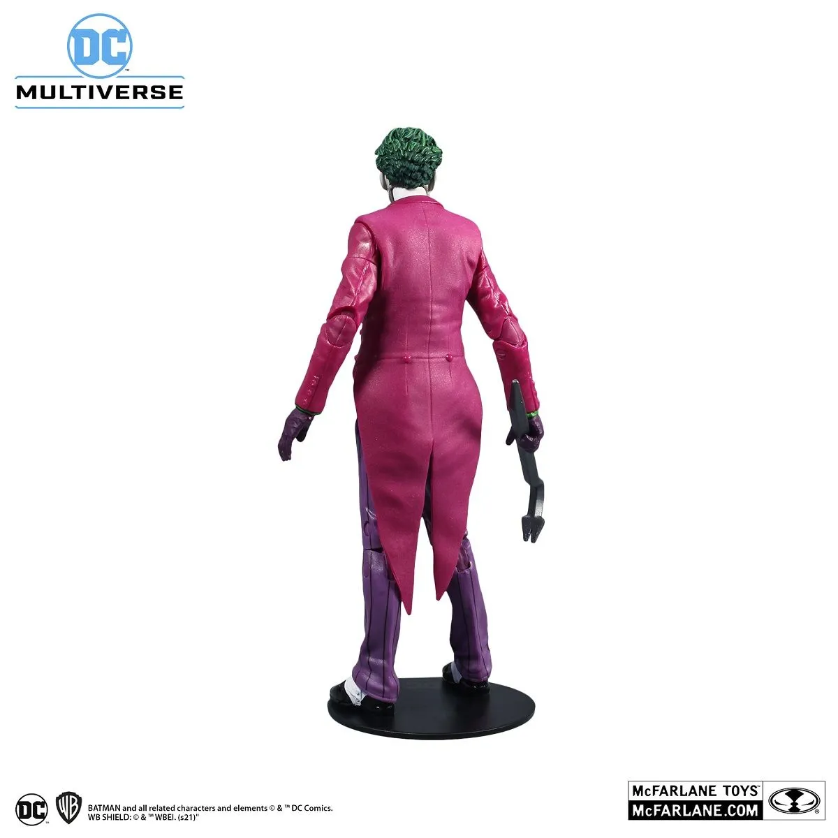McFarlane Toys DC Multiverse - The Joker (The Clown) - Three Jokers - Actionfigur 6 McFarlane Toys DC Multiverse - The Joker (The Clown) - Three Jokers - Actionfigur – Bild 4